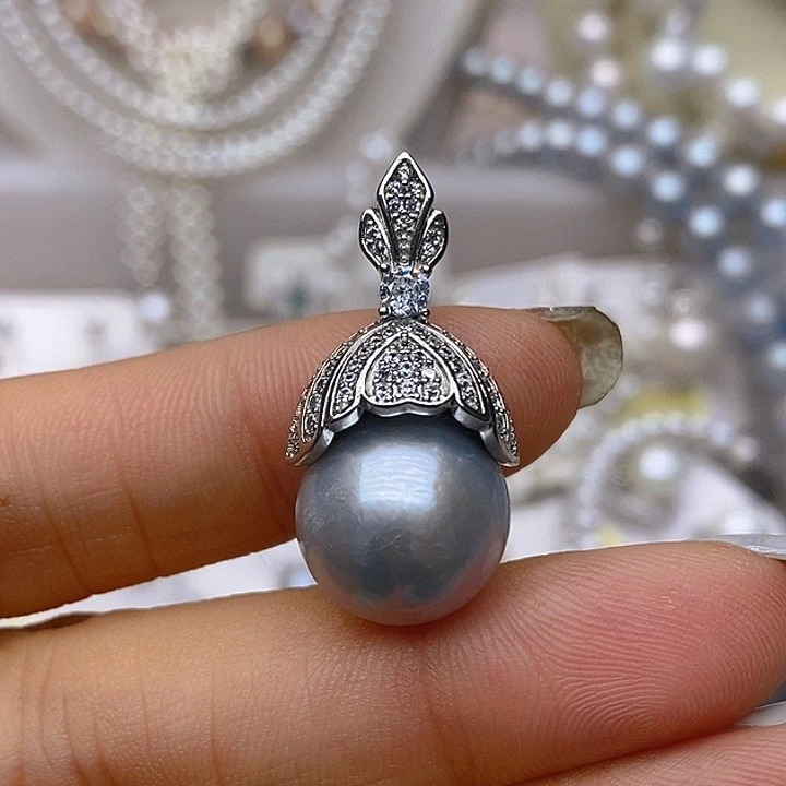 未镶嵌耳钉淡水珍珠