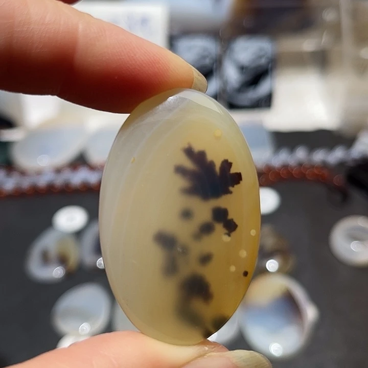 玛瑙/玉髓未镶嵌吊坠(不含链)