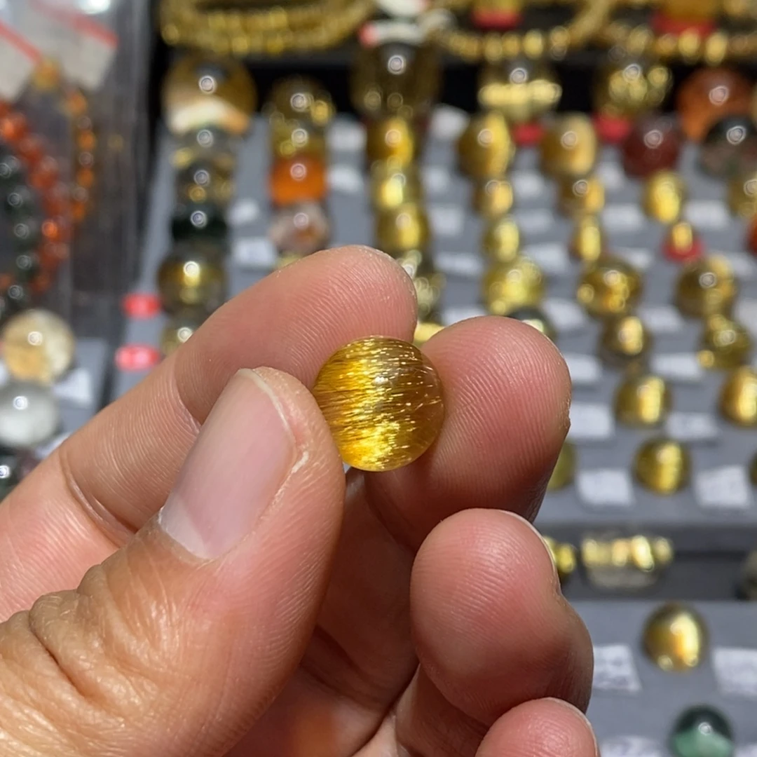 水晶未镶嵌手链金发晶猫眼12