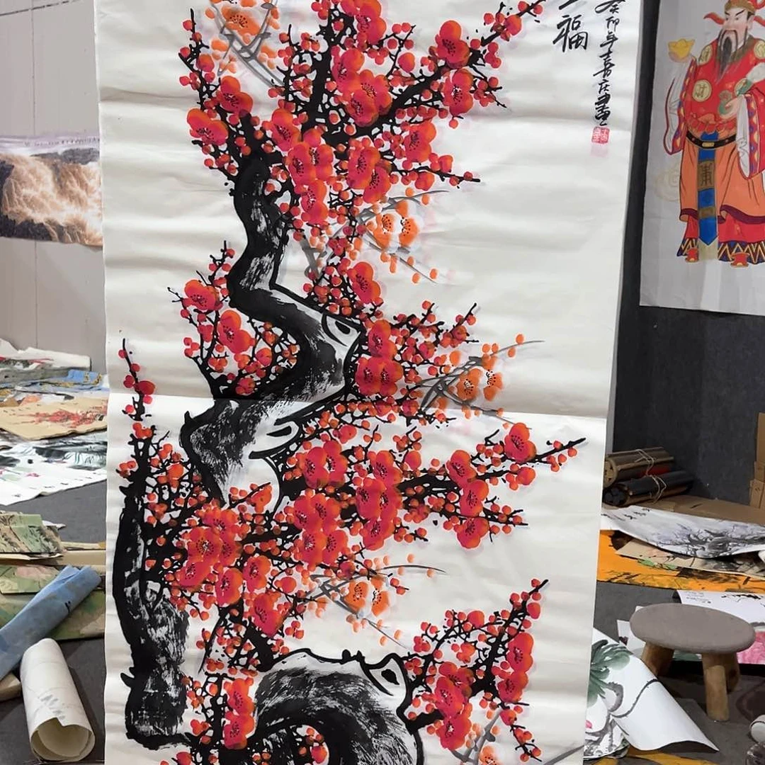 国画纯手工绘画作品欣赏作品