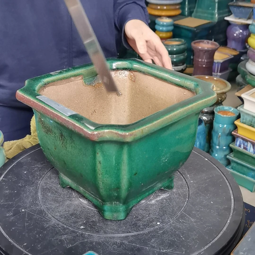 内口18.5深15石湾花盆默认微瑕