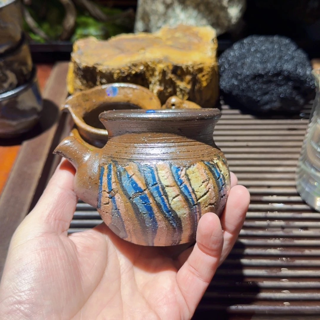 窠七彩岩矿公道杯200ml