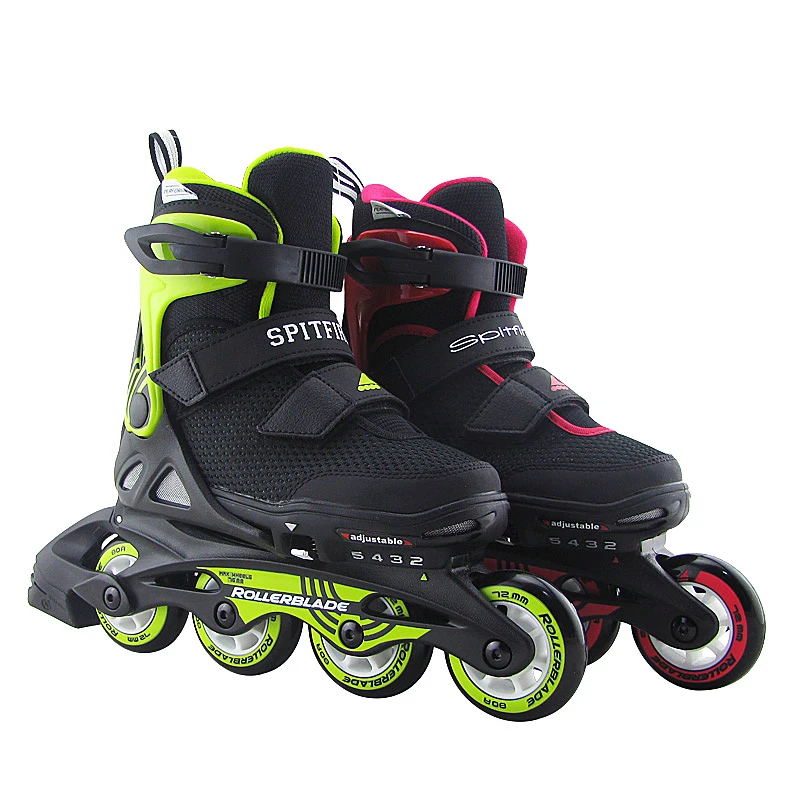 清仓rollerblade专业儿童轮滑鞋可调节直排刹车溜冰旱冰鞋休闲鞋