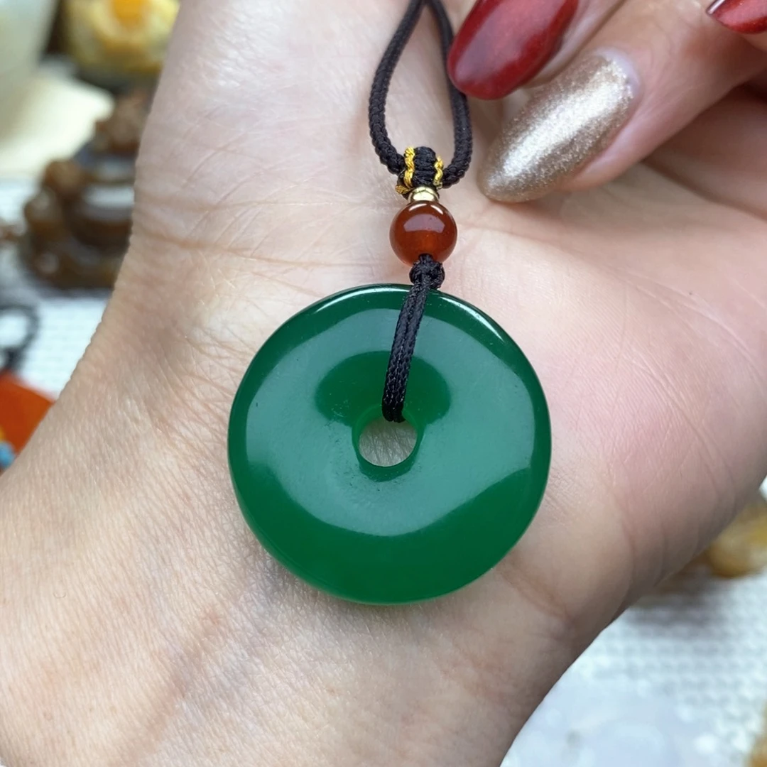 玛瑙/玉髓挂件未镶嵌玲*