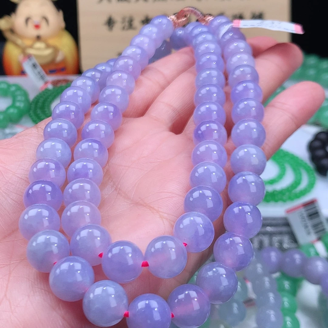 翡翠手链未镶嵌卡10mm