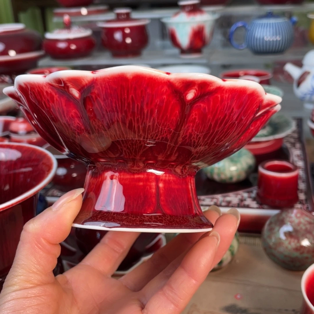 景德镇原矿釉果盘