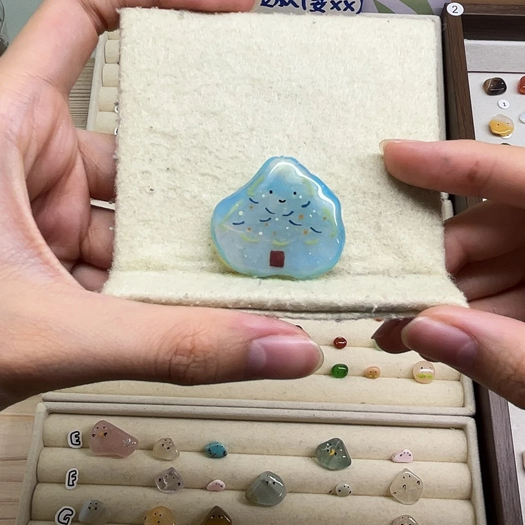 大理石磁石气泡圣诞树特别定制