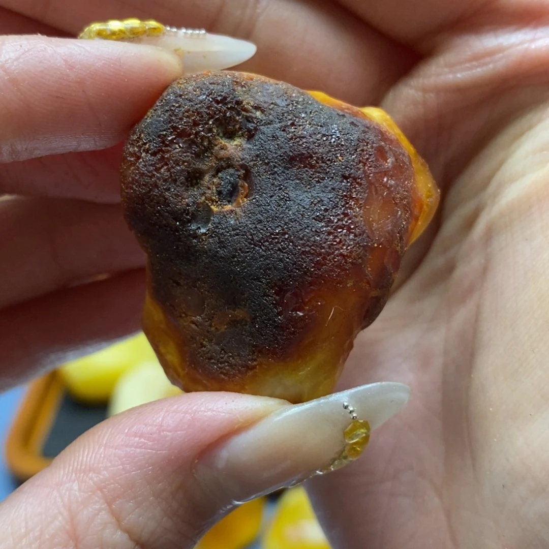定制蜜蜡未镶嵌传世琥珀蜜蜡定制