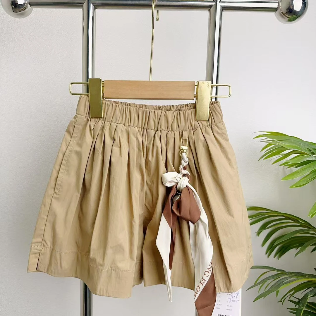 【G076】卡其色短裤B6-2