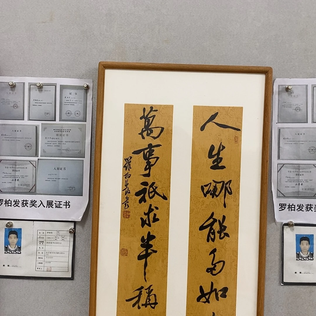 书法罗柏发书法作品