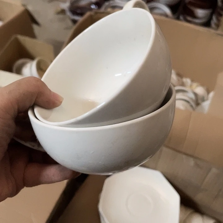 杯瓷片 强化瓷早餐杯2个