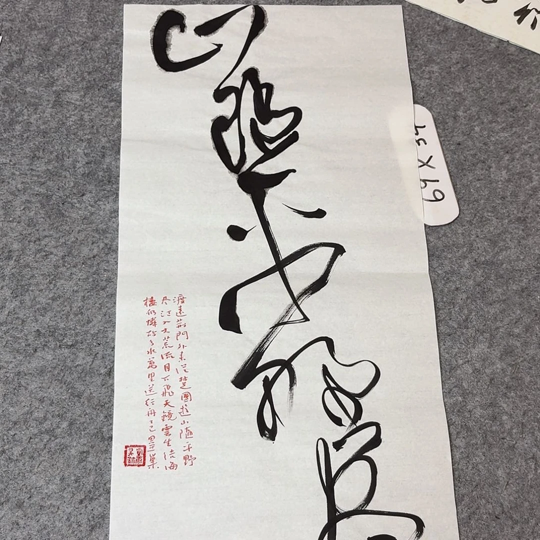 书法清华美院韩康浩69×34