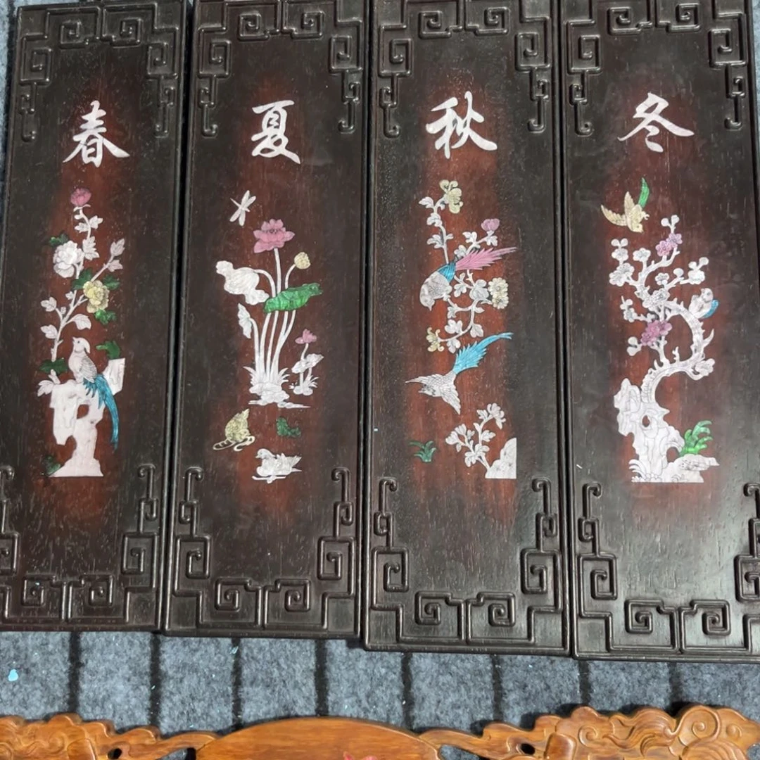 木非洲紫檀木雕牌匾挂匾