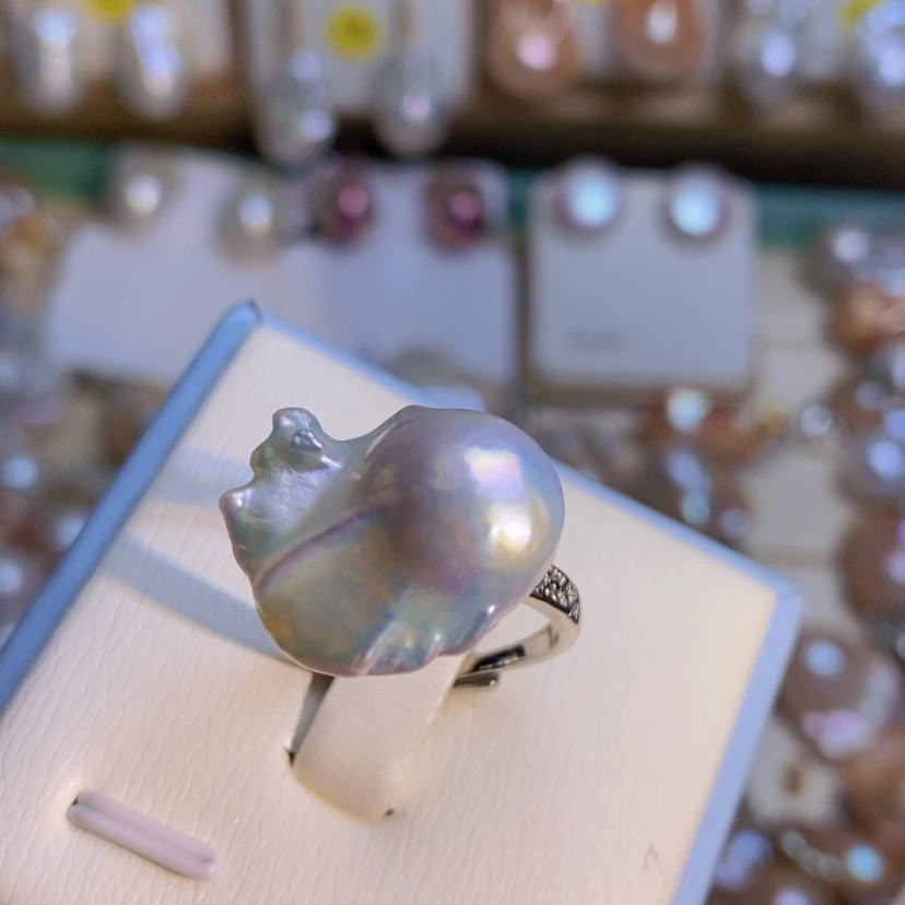 【闪购商品】淡水珍珠天然淡水珍珠合金