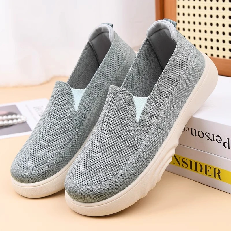 春夏季防滑一脚蹬女布鞋懒人鞋爸爸鞋女鞋老北京布鞋休闲