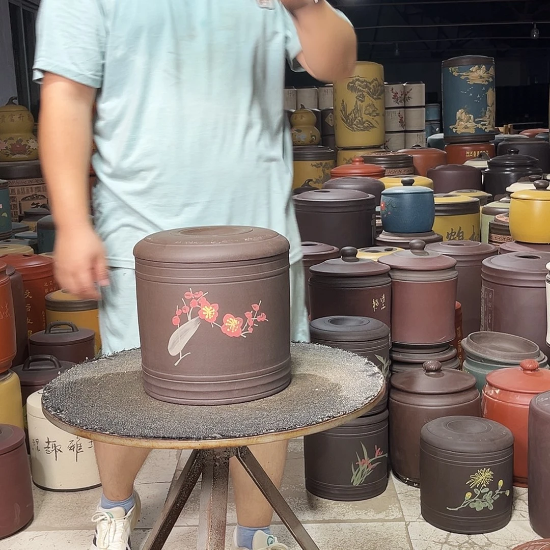 紫砂茶叶罐茶叶罐