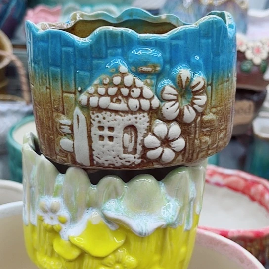 多肉绿植陶瓷花盆