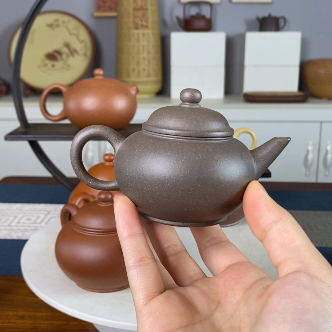 千***马紫砂茶壶新粉体验