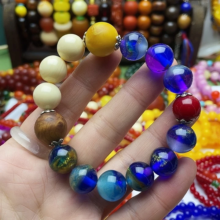 树脂制品35号设计款手串