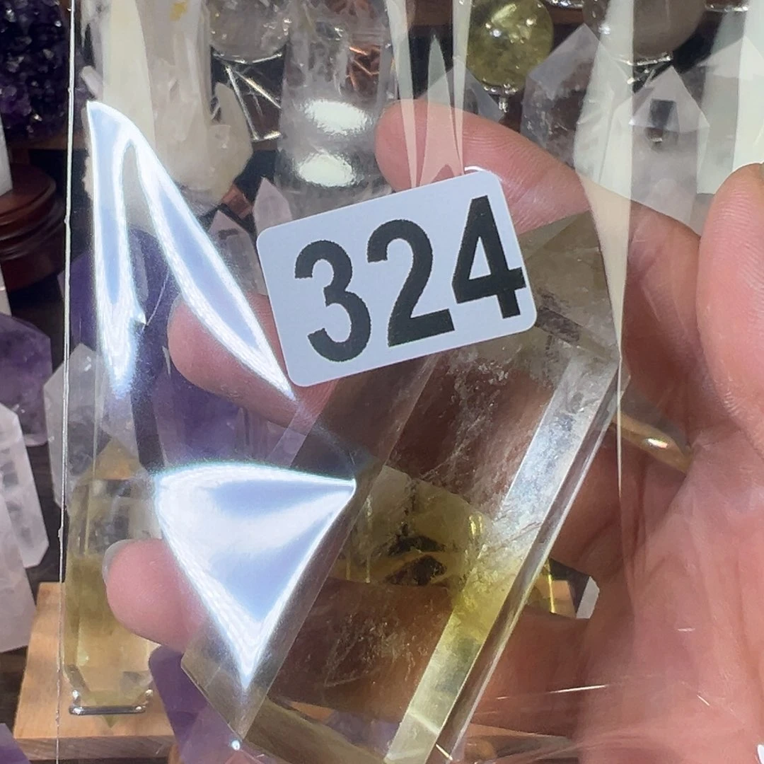 天然水晶，默认微瑕未镶嵌水晶S****.