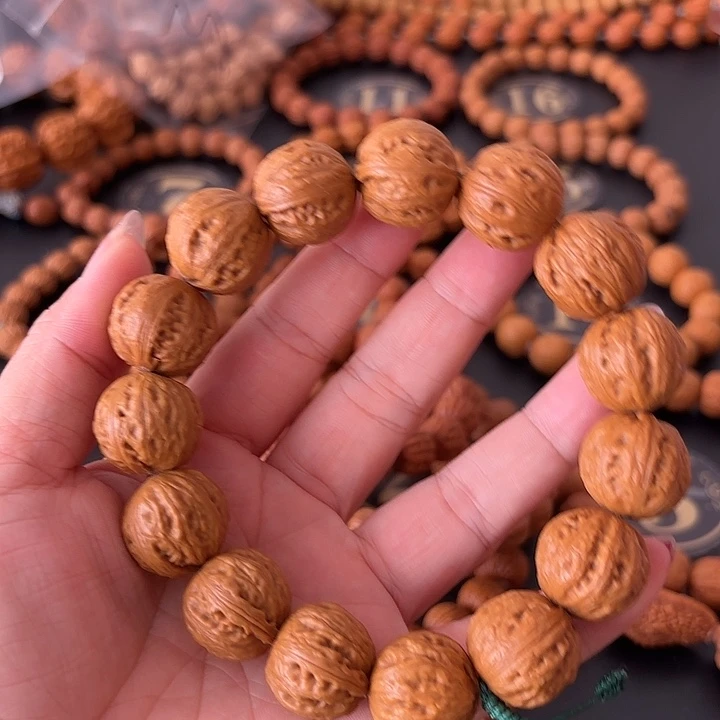 文玩核桃手串野生