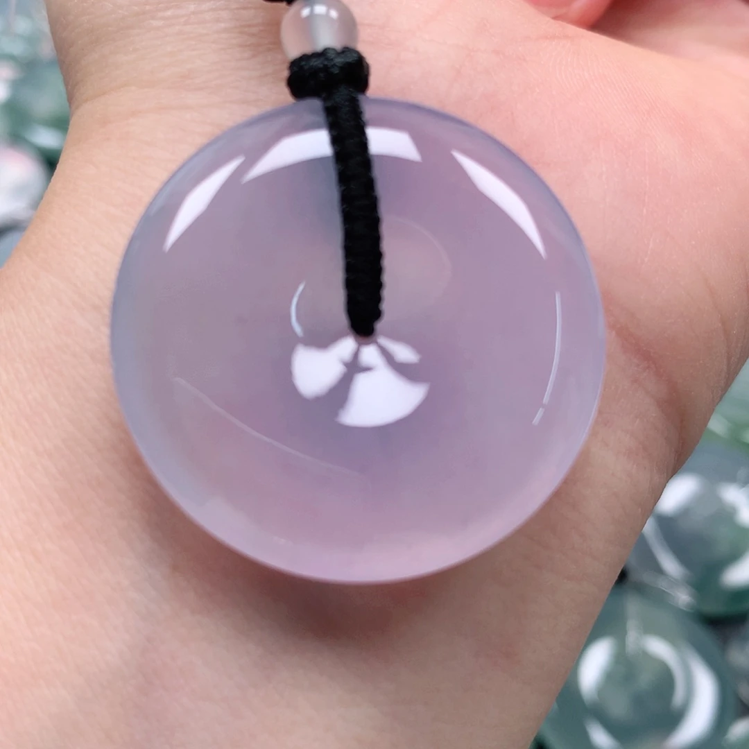 颈饰未镶嵌翡翠天然翡翠
