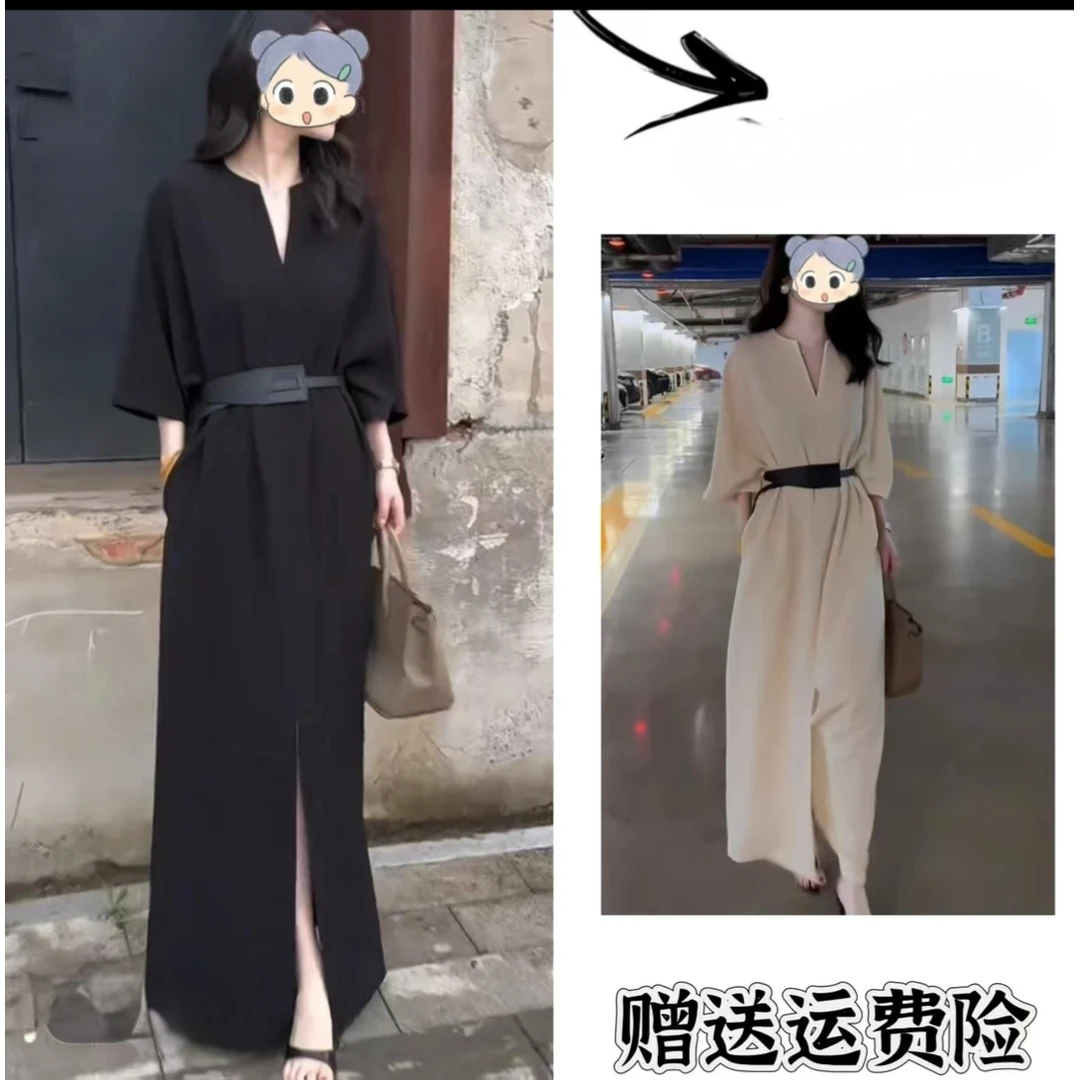 （在仓发货+运费险）新秋季时尚显瘦气质女士网红洋气连衣裙百搭