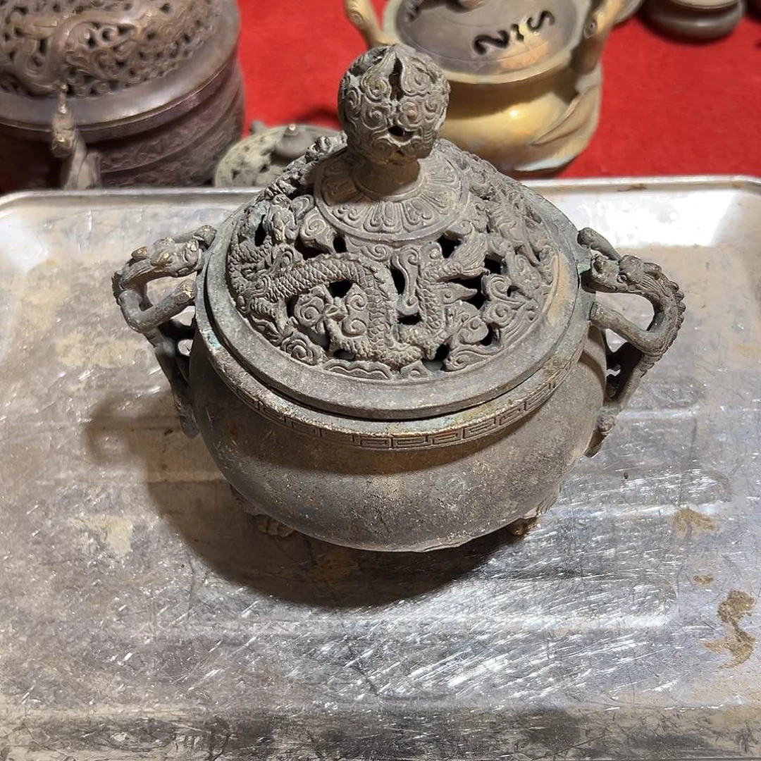 黄铜摆件，文房工艺品摆件梦****弃