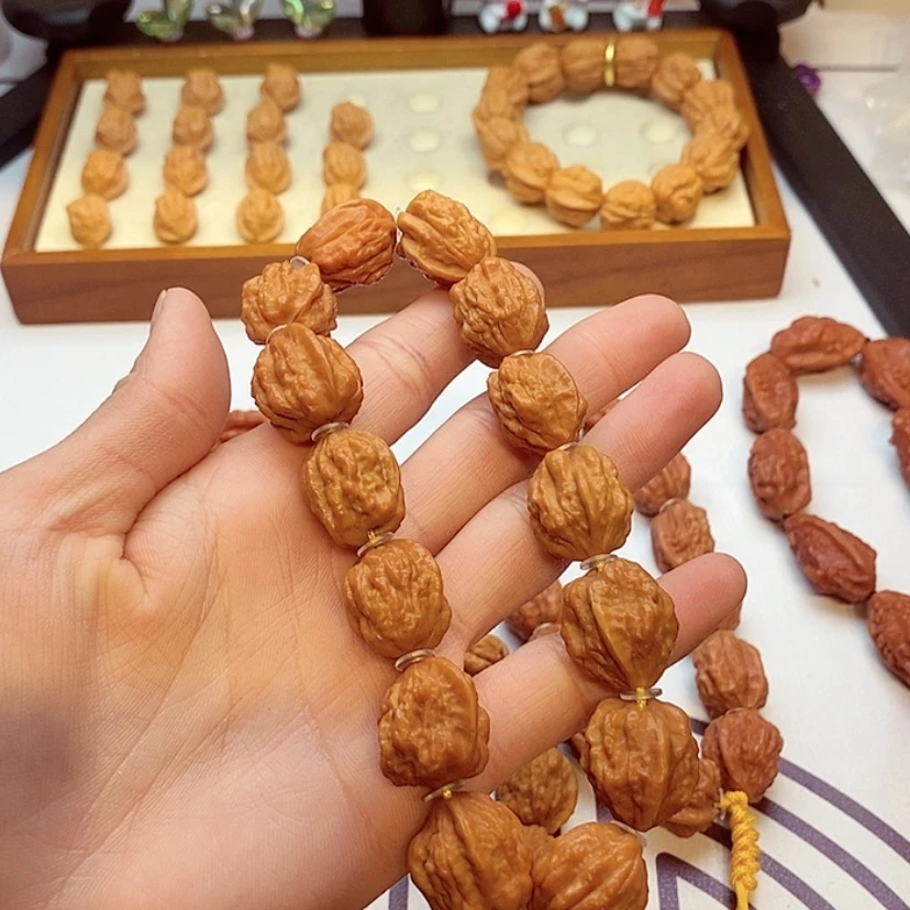 【闪购商品】手串文玩核桃小核桃手串金蟾
