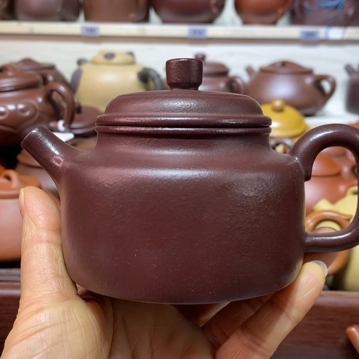 紫砂茶壶微瑕处理一把
