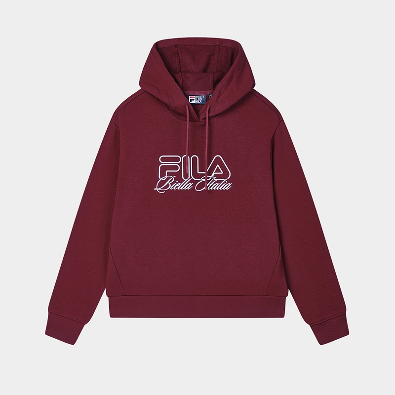 Fila/斐乐新款女子【休闲舒适连帽卫衣】长袖套头衫F11W519207F