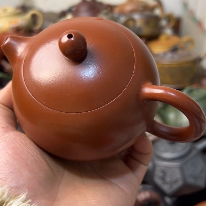 紫砂茶壶紫砂壶微瑕壶口磕碰