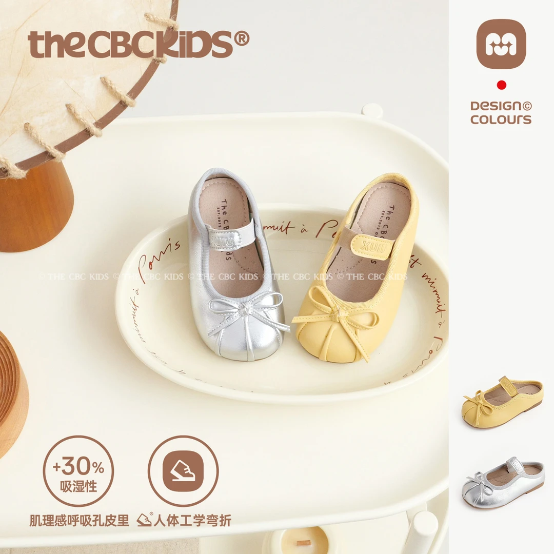 新款时尚百搭高级款芭蕾风儿童凉鞋蝴蝶结童鞋 255060