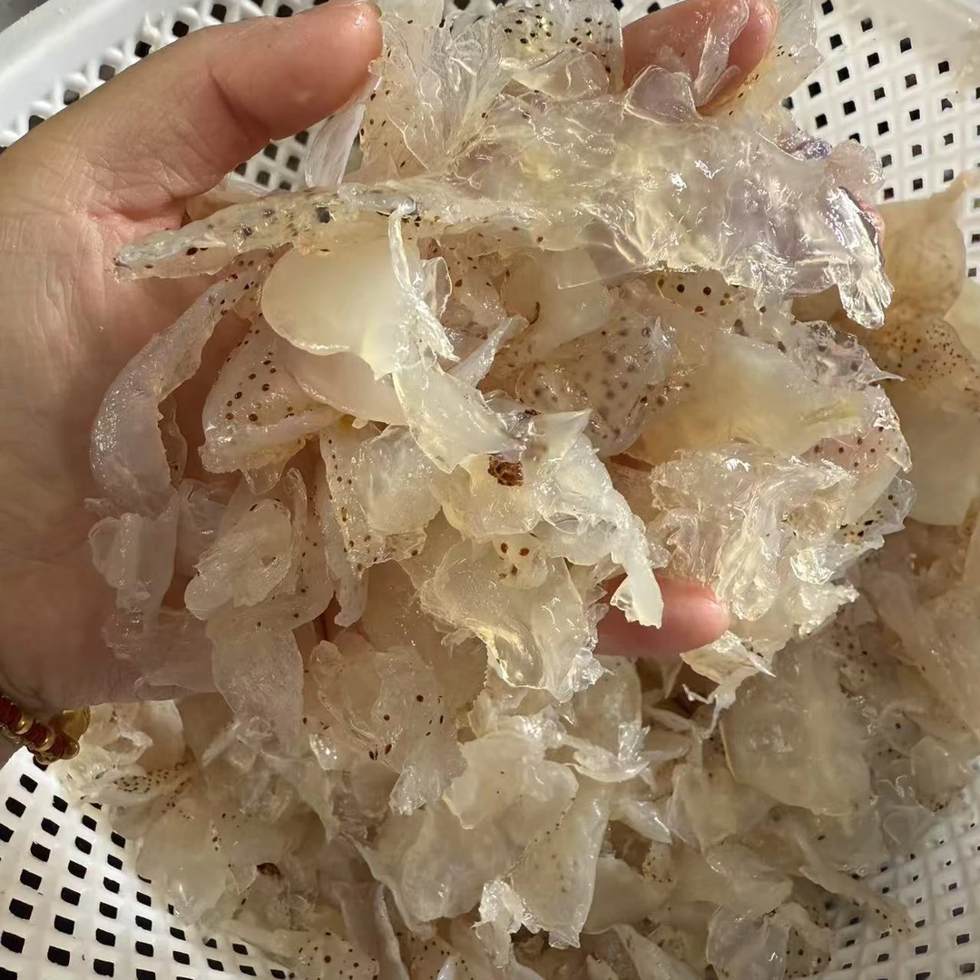 辽宁营口纯野生珊瑚海蜇碎皮（送二两）