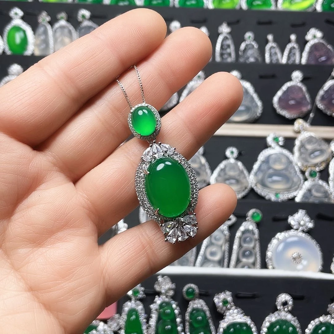 玛瑙/玉髓颈饰合金