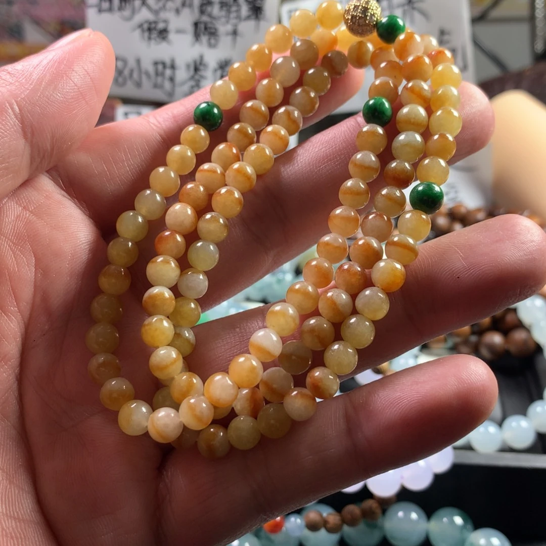 定制翡翠未镶嵌卡6.2 108颗