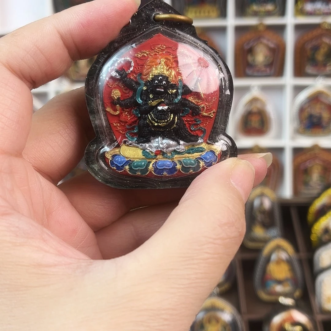 泥塑亚克力彩绘大黑天