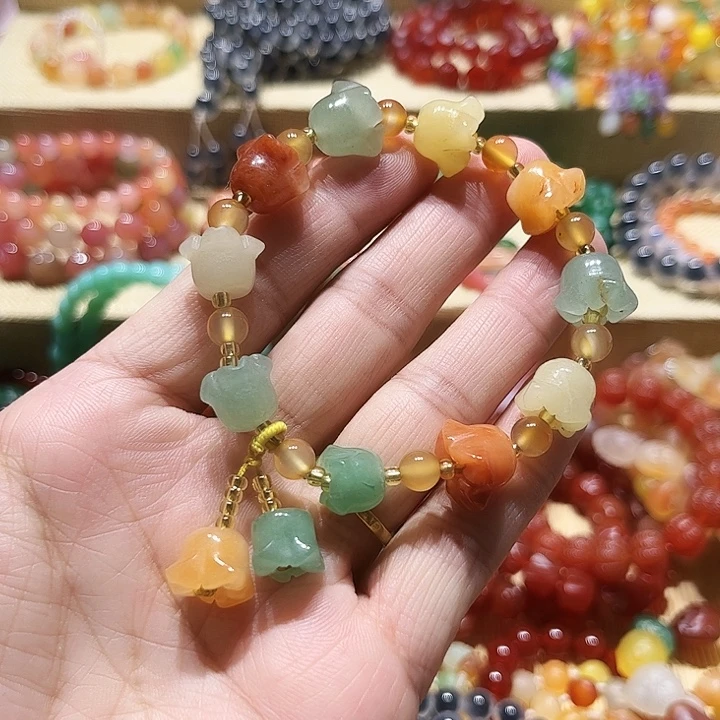 玛瑙/玉髓未镶嵌手链