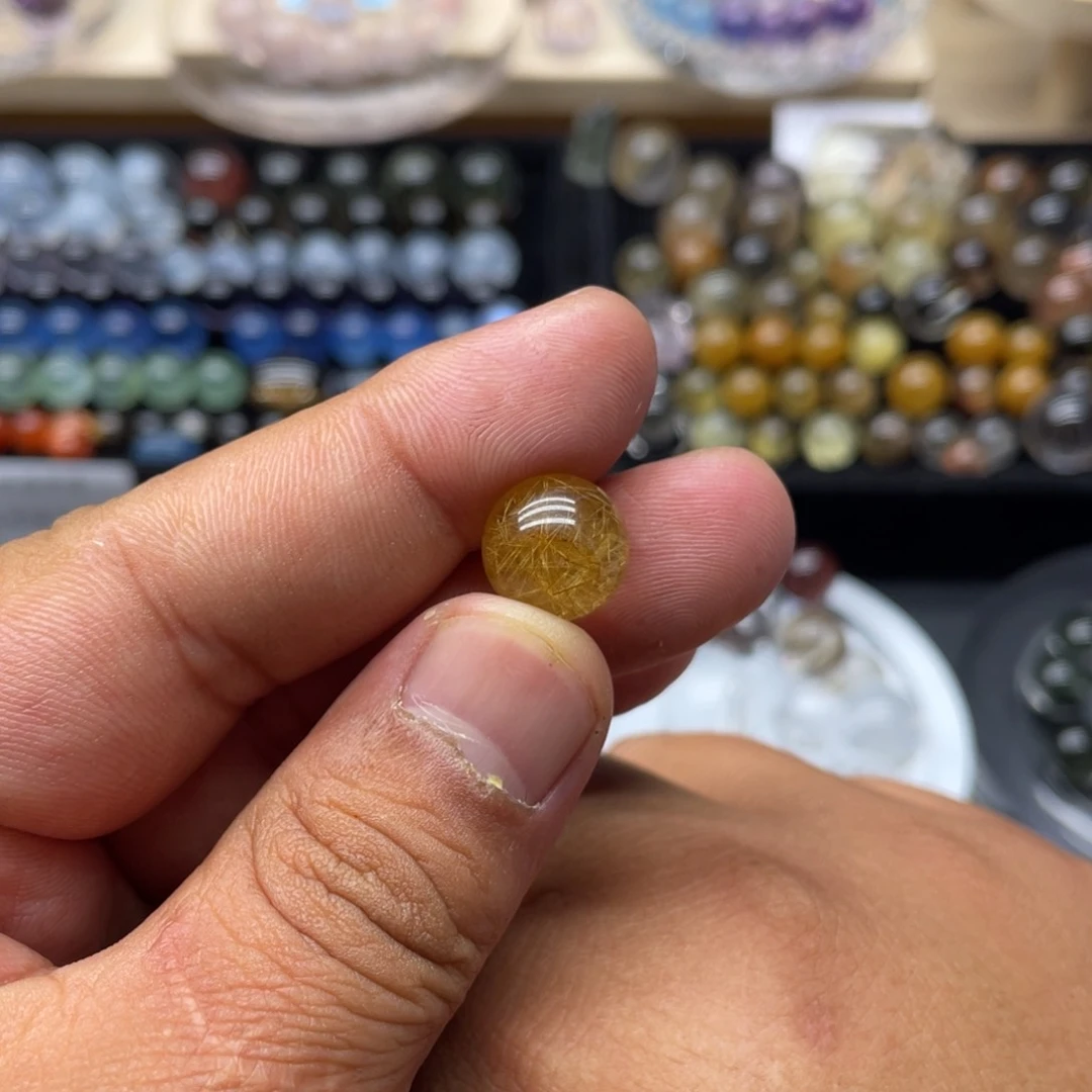 天然水晶未镶嵌水晶彩****糖