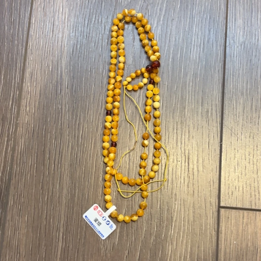 琥珀未镶嵌手链好货