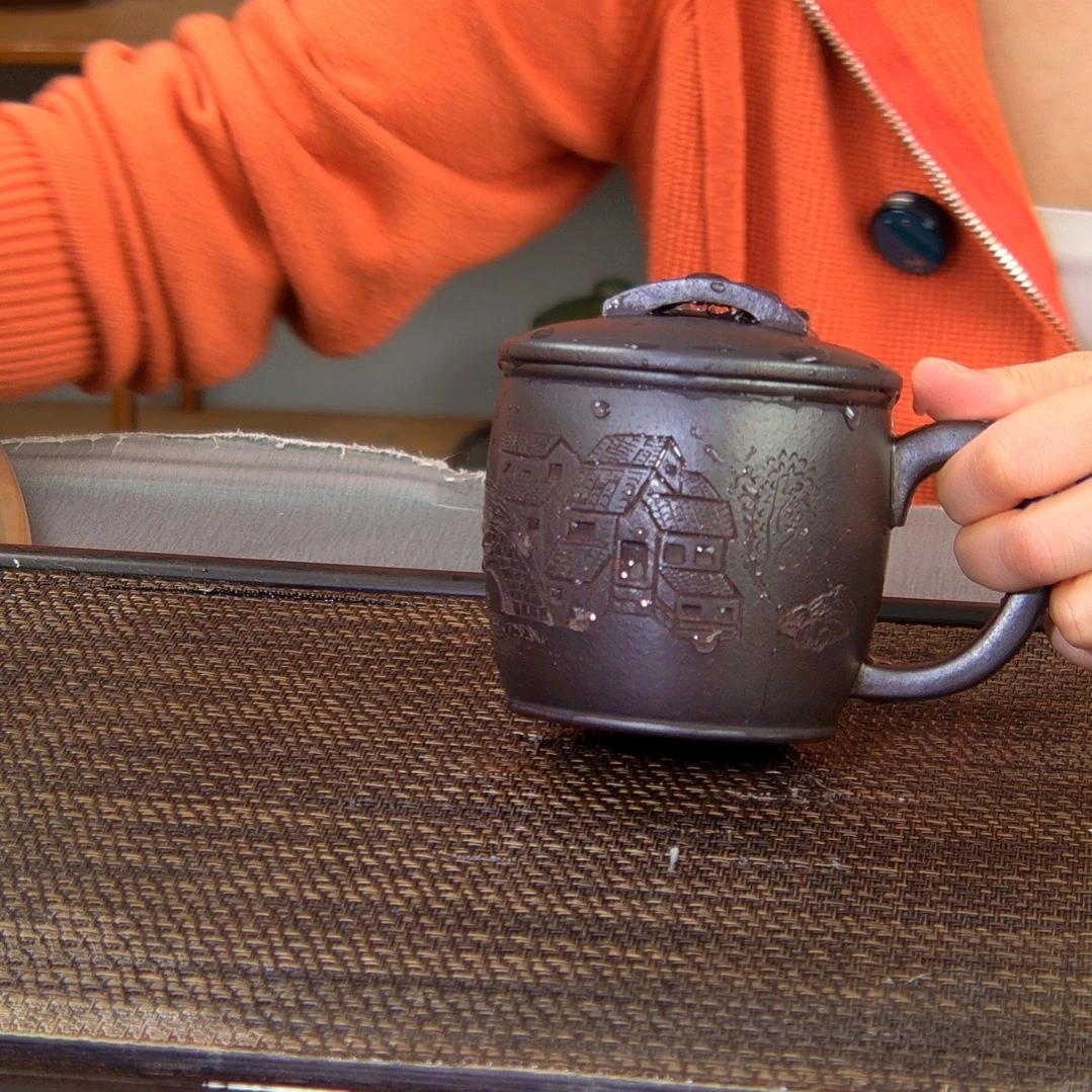 【闪购商品】茶杯紫砂高货放漏