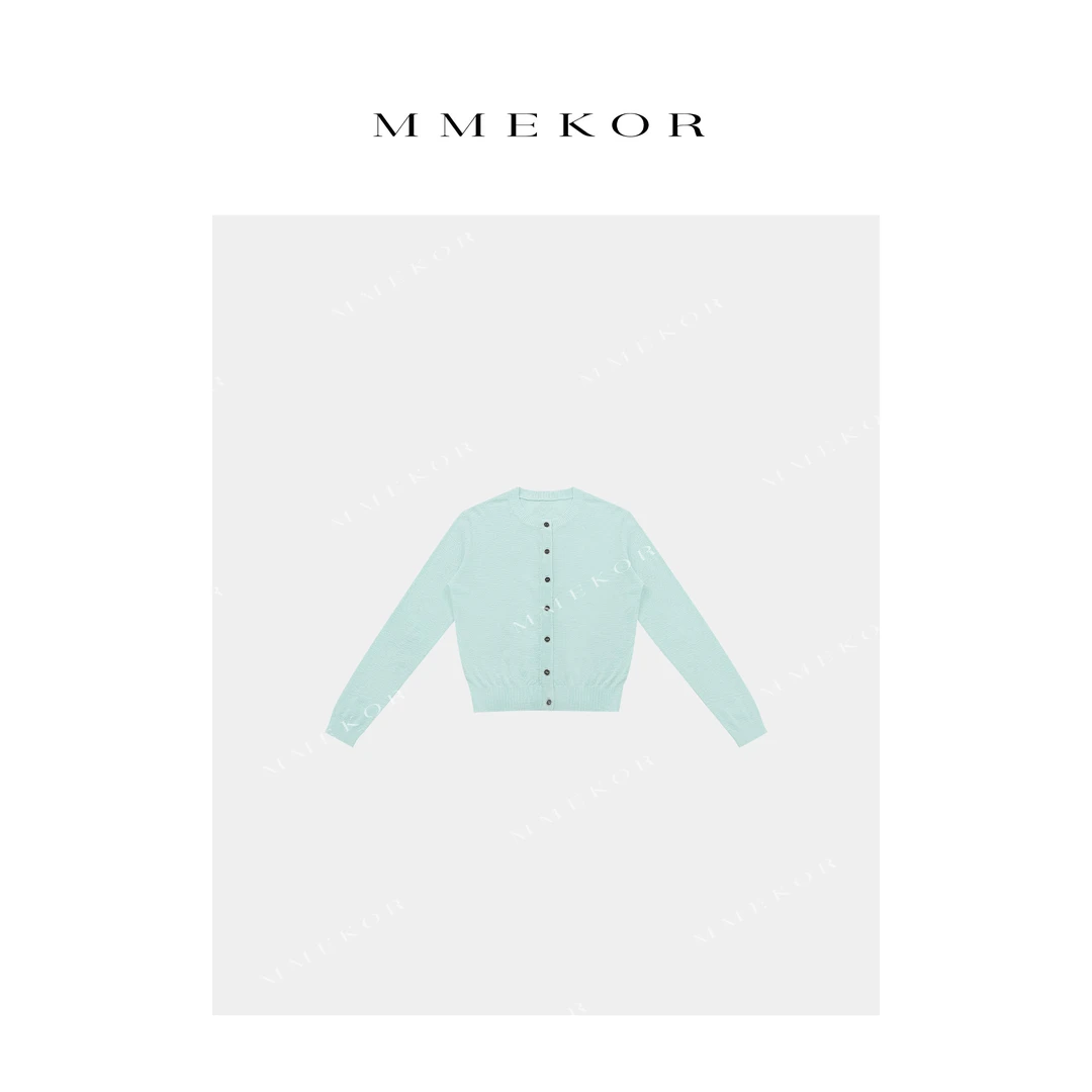 MMEKOR“韩团开衫” 2025新款活力常青藤时髦减龄外套 89285