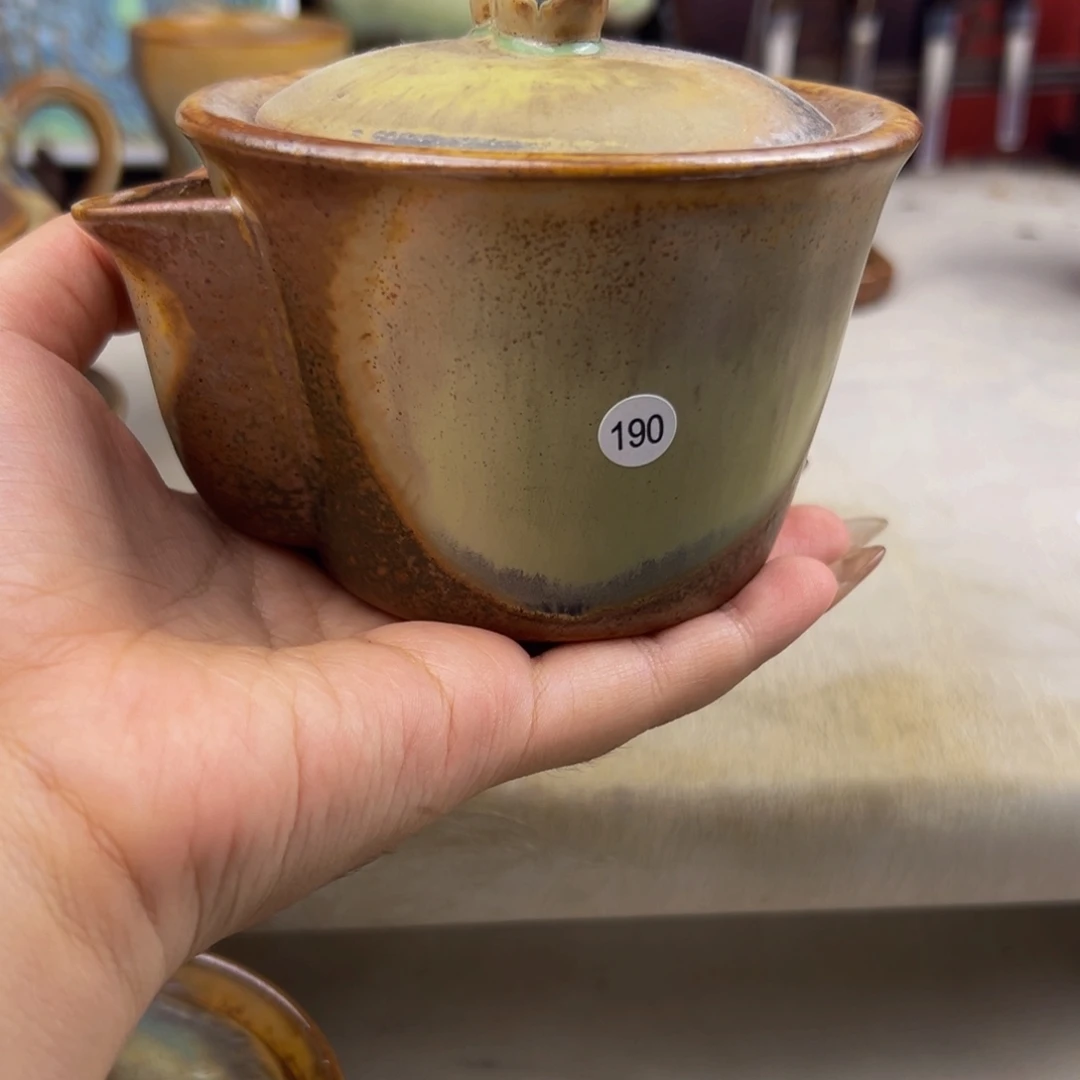 菁***琪杯纯手工柴烧主人杯