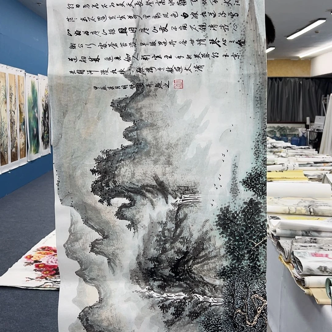 国画国画作品纯手绘欣赏