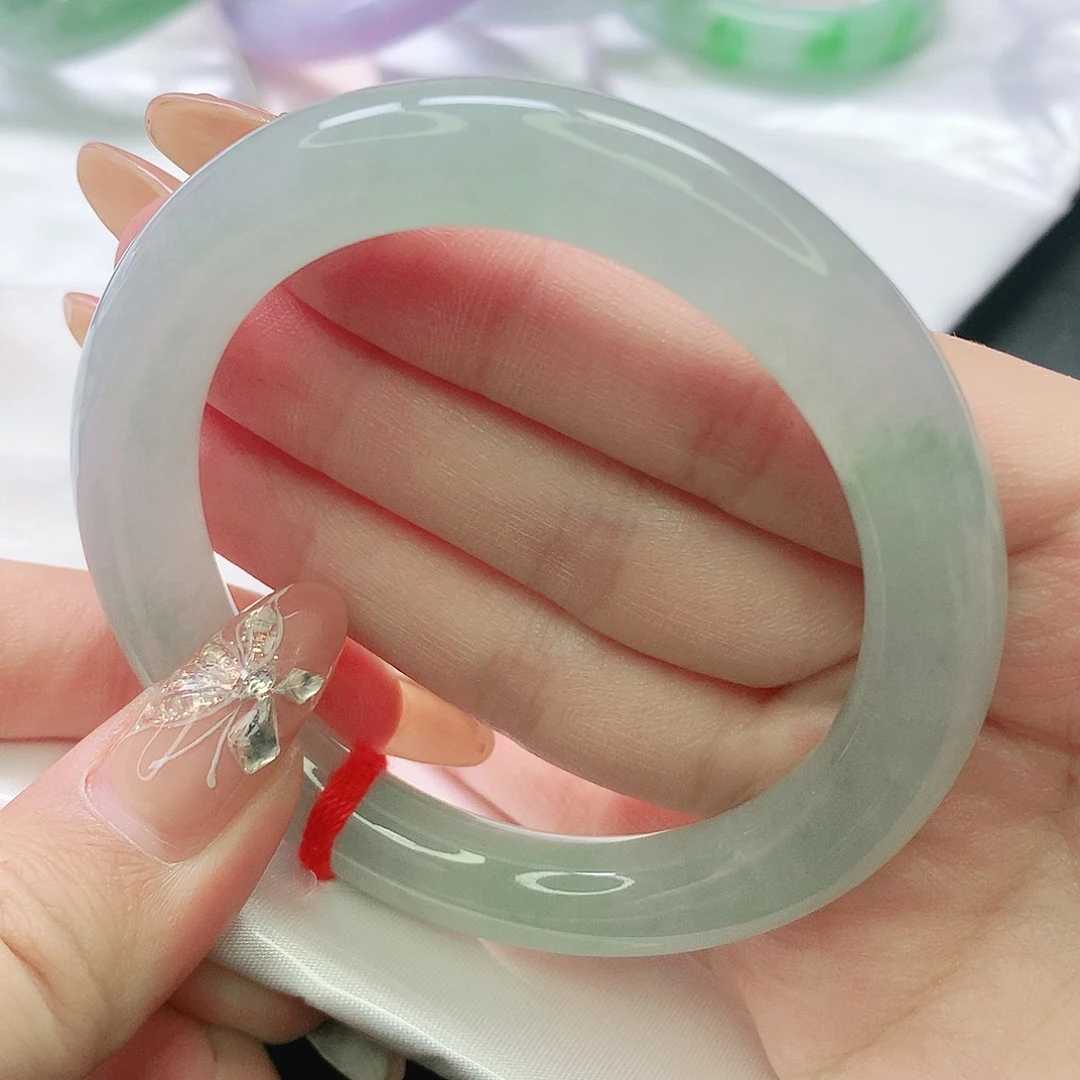 未镶嵌手镯翡翠虹缅甸天然A货翡翠