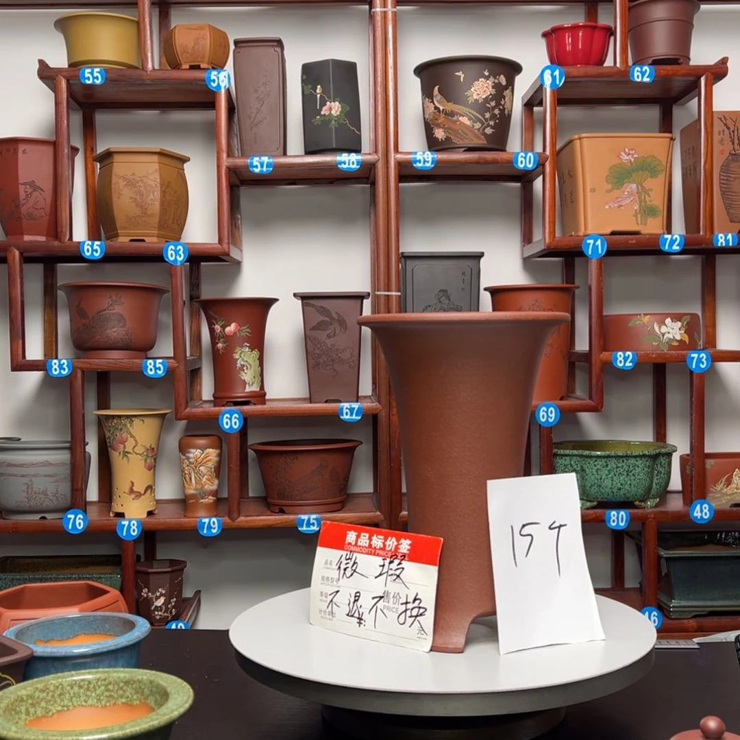 紫砂花盆大*圆盆花盆