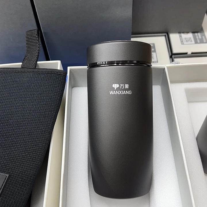 万象保温杯f96-460枪灰杯套