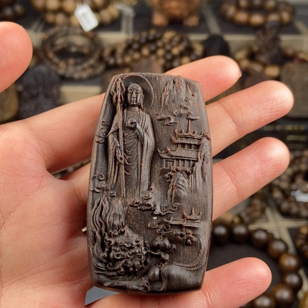 沉香木吊坠托****＼越南芽庄白棋楠