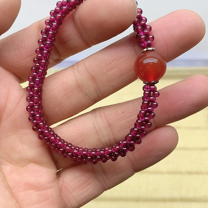 玛瑙/玉髓手链合金