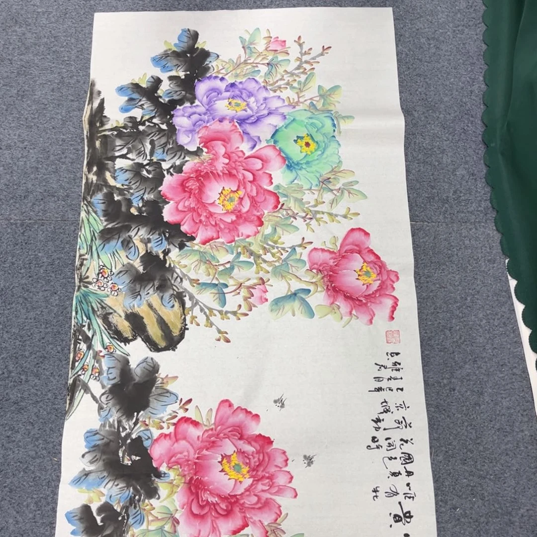 国画宣纸国画纯手绘作品